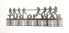 Medal Hanger Specialists DC Designers DCDesigners Tug Of War 48 Tier medal hanger - Stainless steel Photo
