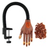 Flexible Movable False Nail Trainning Practice Hand Photo
