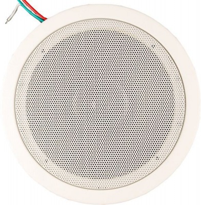 Photo of Kentech Ceiling Speaker 5.25" 5W -2.5W-1.25W 100V Line Metal White movie