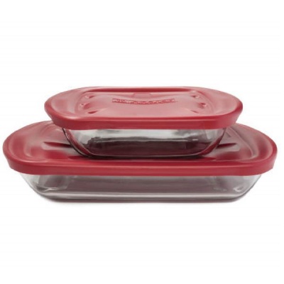 Photo of Anchor Hocking - Essentials Glass Baking Dish Value Pack - 4 Piece Set