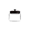 Anchor Hocking - Montana Glass Canister Jar with Metal Black Lid 1.4 Litre Photo