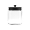 Anchor Hocking - Montana Glass Canister Jar with Metal Black Lid 1.9 Litre Photo