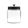 Anchor Hocking - Montana Glass Canister Jar with Metal Black Lid 2.8 Litre Photo