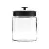Anchor Hocking - Montana Glass Canister Jar with Metal Black Lid 7.6 Litre Photo