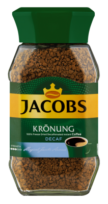 Photo of Jacobs Kronung Decaf Instant Coffee - 200g Jar