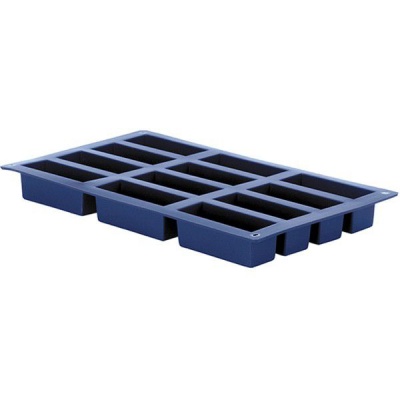 Photo of Ibili Blueberry 12 Oblong Cup Silicone Baking Pan