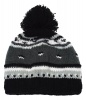 SKA White Grey & Pink Fur Lined Beanie Photo