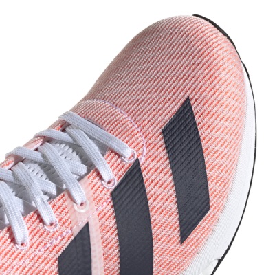 Photo of adidas Men's Adizero Boston 8 Running Shoes - White/Orange
