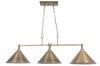 Bright Star Lighting Antique Brass Pendant with 3 Light Photo