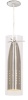 Bright Star Lighting Aluminium Dome Pendant with Clear Glass Photo