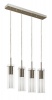Bright Star Lighting Polished Chrome Bar with 4 Clear Outer Glass Photo