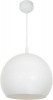 Bright Star Lighting Metal Dome Pendant in White Photo