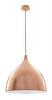 Bright Star Lighting Polished Copper large Dome Pendant with Red Cord Photo
