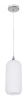 Bright Star Lighting Corded Pendant with Cylindrical White Glass Photo