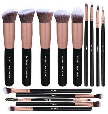 Photo of 14 piecess Rose Gold Premium Makeup Brush Set