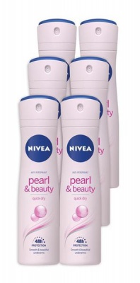 Photo of NIVEA Pearl & Beauty Anti-perspirant Deodorant Spray 6x150ml