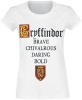 Rock Ts Harry Potter Gryffindor - Brave Ladies T-Shirt Photo