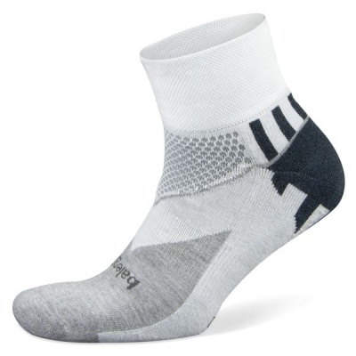 Photo of Balega Enduro V-Tech Quarter Socks White
