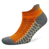 Balega Silver No Show Socks Neon Orange Photo