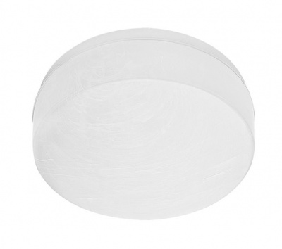 Photo of Bright Star Lighting Round Cheese Fitting with Alabaster Polycarbonate Cover