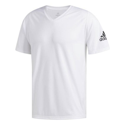 Photo of adidas Men's Freelift Sport Ultimate Solid V Neck Training T-Shirt