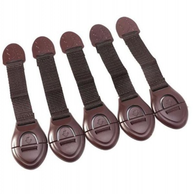 Photo of 5 Piece Baby Safety Locks - Brown