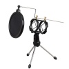 Foldable Desktop Mic Microphone Tripod Stand Photo