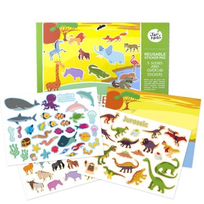 Photo of Jarmelo Re-Usable Sticker Pad Set: Animal World