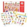 Jarmelo Re-Usable Sticker Pad Set: City Park Photo