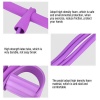 Four Tubes Resistance Yoga Sports Band - Purple Photo