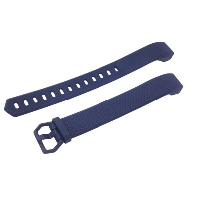 Photo of Navy Large Silicone Band for Fitbit Alta