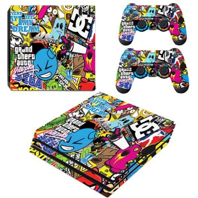 Photo of SkinNit Decal Skin For PS4 Pro: Sticker Bomb 2019