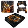 SKIN-NIT Decal Skin For PS4 Pro: Scorpion Fire Console Photo