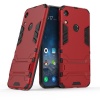2-in-1 Shockproof Stand Case for Huawei Y6 2019 Silver Photo