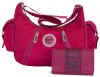 Fino Washed Nylon Fashion Bag & Purse Set Photo