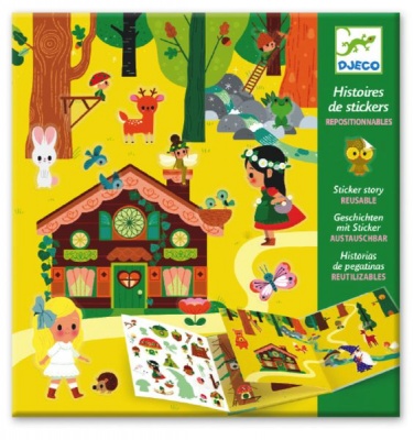 Photo of Djeco Re-usable Stickers - The Magical Forest