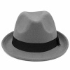 Fedora Panama Trilby Jazz Hat - 58cm Photo