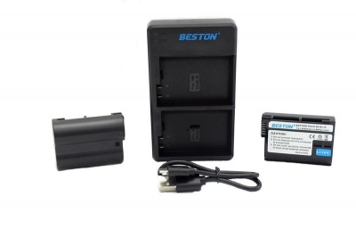 Photo of Beston USB Dual Charger and 2 Battery Kit for Nikon EN-EL14