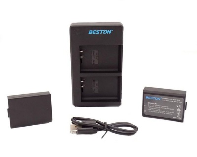 Photo of Canon Beston USB Dual Charger and 2 Battery Kit for LP-E10