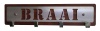 Braai Utensils Holder - 4 Hooks - Stainless Steel Photo