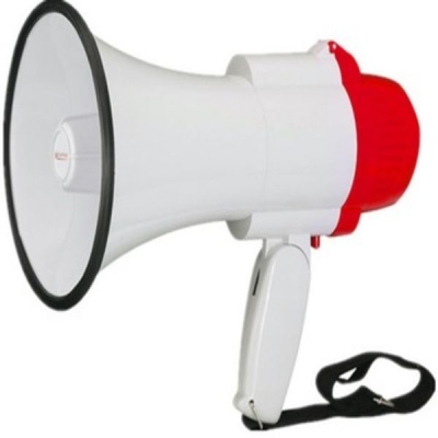 Photo of Kentech Megaphone 10w 12v With Siren & 20 Seconds Recording Function