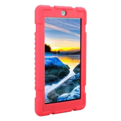 Photo of Kindle We Love Gadgets Fire 7" 2017 Shockproof Silicone Cover Pink