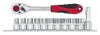 Gedore Red 1/2" Drive Socket Set - 12 Piece Photo