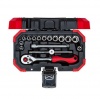 Gedore Red 1/4" Socket Set - 16 Piece Photo