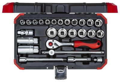 Photo of Gedore Red 3/8" Socket Set - 26 Piece