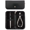 Kellermann 3 Swords Toe Nail Clipper Set 52351 Black - 2 Pieces Photo