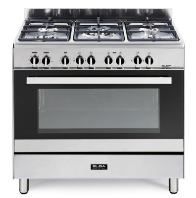 Photo of Elba 90cm Stainless Steel Gas Stove - 01/9CX828N