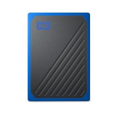 Photo of Western Digital My Passport GO Portable SSD 500GB Blue Trimming