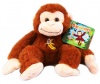 Plush-Bananoo Monkeys With Sound 18cm - Orange Photo