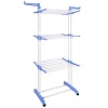 Foldable 3 Tier Clothes Rack Outdoor Indoor Airer Photo